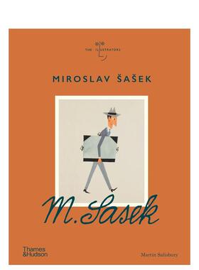 【现货】米罗斯拉夫·萨塞克 【The Illustrators】Miroslav sasek 英文进口原版艺术插画原画设定集T&H