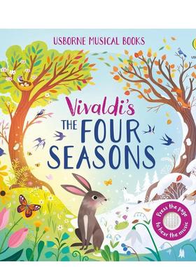【预售】【有声书】四季 【Musical Books】The Four Seasons英文进口原版儿童趣味图书Fiona Watt外文