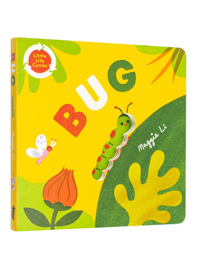 【现货】【小小生命周期】飞虫Little Life Cycles: Bug 英文进口原版儿童绘本图书 3-6岁 Templar Publishing 动物生态环保