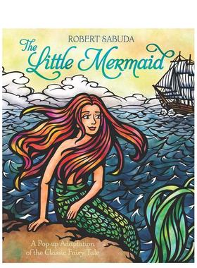 【现货】【立体书】小美人鱼LITTLE MERMAID【Pop-Up】英文进口原版儿童图书6-9岁立体书SABUDA  ROBERT