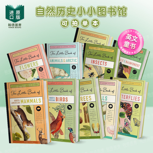 Book 昆虫 自然历史小小图书馆系列 Little Farley6 外文图书籍 儿童绘本Christin The 蝴蝶 花卉 Insects 9岁 英文进口原版