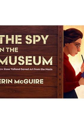 【现货】博物馆间谍 Spy in the Museum 英文进口原版儿童绘本图书Erin Mcguire