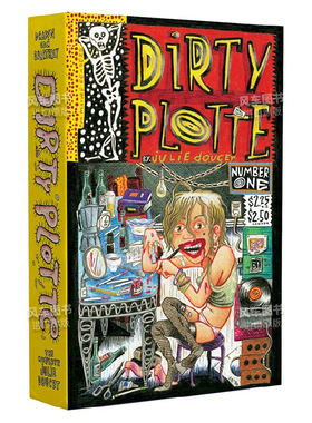 【预售】漫画家朱莉·杜塞特全集(一套2册) Dirty Plotte: The Complete Julie Doucet (2 Books Boxset)英文儿童绘本原版图书进