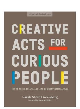 【预售】好奇者创意行为 reative Acts for Curious People英文进口原版图书籍正版商业行销图书