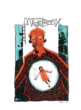【预售】迷宫书 Mazebook 英文漫画进口原版外文图书籍Jeff Lemire外文正版