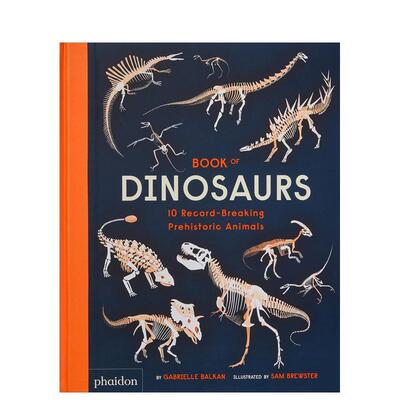 【现货】【翰德图书】Book of Dinosaurs 恐龙之书 英文原版图书籍进口正版 Sam Brewster 青少年读物