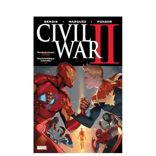 【预售】内战II [新印刷] Civil War Ii [New Printing]  英文漫画 外文进口原版图书籍Marvel