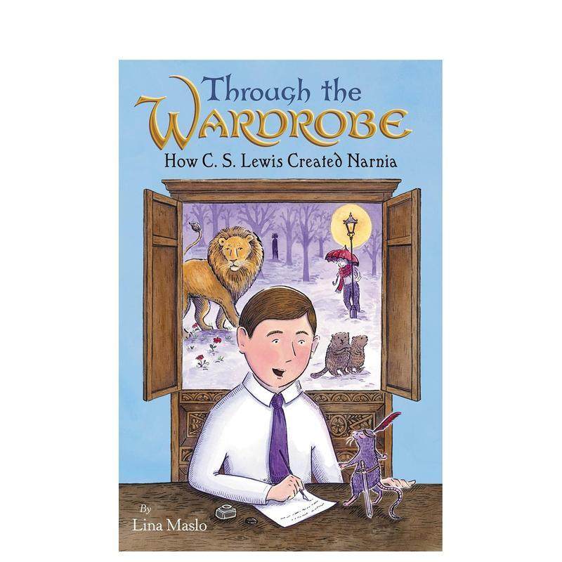 【现货】Through the Wardrobe: How C. S. Lewis Created Narnia，穿越衣橱:原版图书进口 Maslo 儿童绘本