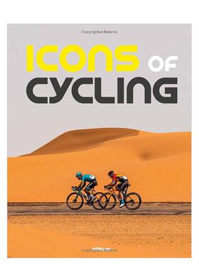 【现货】骑行传奇 Icons of Cycling 英文进口原版运动图书Kirsten Van Steenberge外文正版