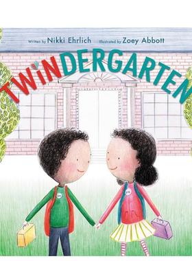 【现货】Twindergarten，双胞胎幼儿园 英文原版图书籍进口正版 Ehrlich 儿童绘本-人际关系（绝版）
