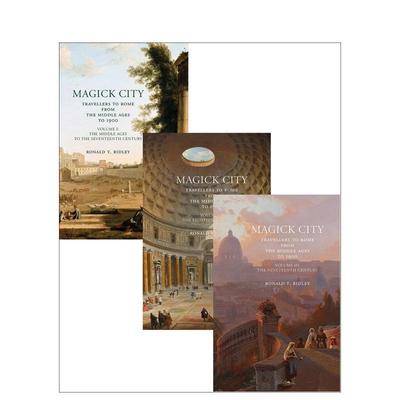 【预售】魔法之城：中世纪至1900年间的罗马旅人 Magick City: Travellers to Rome from the Middle Ages to 1900英文进口原版旅