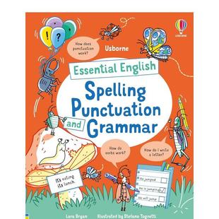 English 现货 You the 英语知识：拼写 英文进口原版 Age Need 儿童图书6 Know 标点和语法All 7岁前你需要知道 9岁启