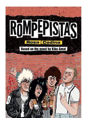 【预售】罗帕皮斯塔斯 Rompepistas  英文漫画 Rosa Codina 外文进口原版图书籍Ablaze