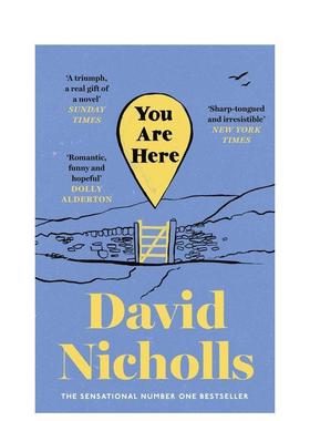 【预售】你在这 You Are Here 英文进口原版文学小说外文图书 青春 爱情小说 现代言情David Nicholls