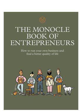 【现货】The Monocle Book of Entrepreneurs，单片眼镜杂志特辑：创业者 英文进口原版商业行销图书Joe Pickard外文正版