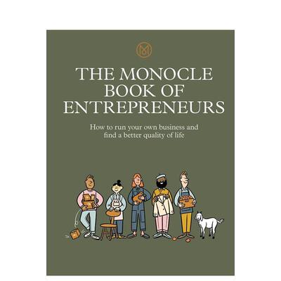【现货】The Monocle Book of Entrepreneurs，单片眼镜杂志特辑：创业者 英文进口原版商业行销图书Joe Pickard外文正版