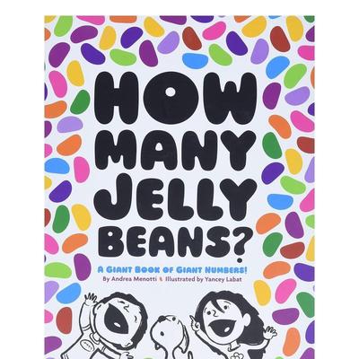 【预售】How Many Jelly Beans?有多少颗橡皮糖？ 英文进口原版儿童绘本百科图书 Yancey Labat