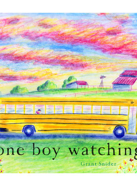 【预售】One Boy Watching，【美国插画师Grant Snider】原版图书籍进口正版 Grant Snider 儿童绘本-插画师 Chronicle