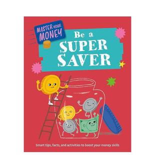 成为超级储蓄者 6岁职业认知Claudi 儿童图书3 Master 预售 掌控财富 Your 财商教育Be 英文进口原版 Super Money Saver