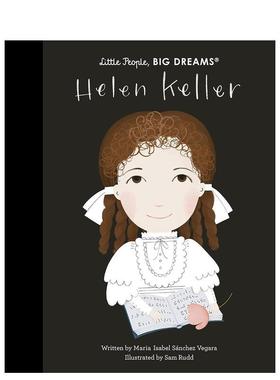 【现货】【小人物大梦想】海伦·凯勒Helen Keller【Little People, Big Dreams】英文进口原版儿童绘本图书3-6岁Maria Isabel Sa