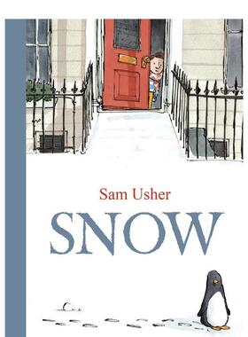 【预售】雪-英国插画师萨姆-厄舍Snow (Mini Gift Edition)英文进口原版儿童图书Usher  Sam外文正版
