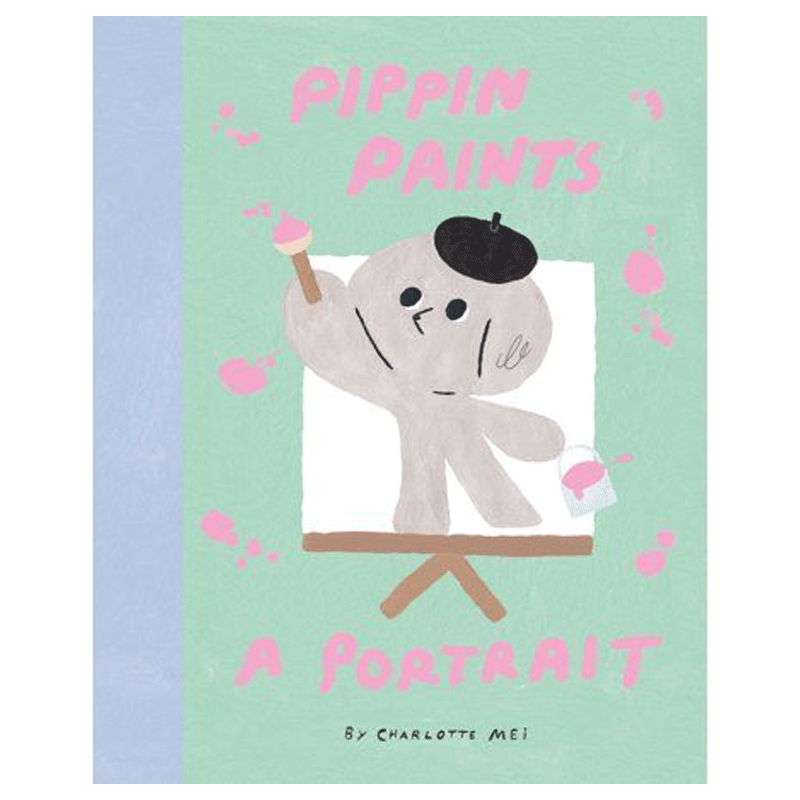【预售】 Pippin Paints a Portrait，皮蓬的自画像 英文原版图书进口正版 儿童艺术启蒙趣味故事绘本 美术入门早教 跟着小象学画