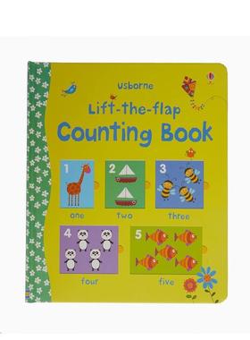 【现货】 Lift The Flap Counting Book 数字计数书 尤斯伯恩儿童英文原版 绘本单词幼儿英语 Usborne 翻翻书立体书 Felicity Broo