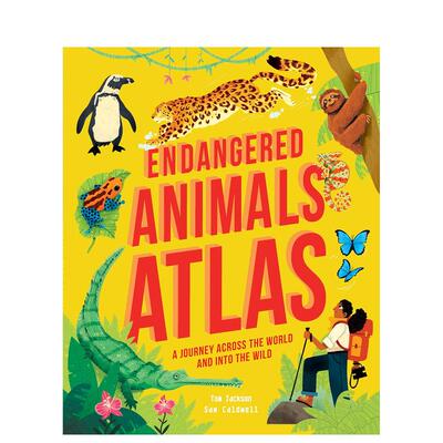 【现货】濒危动物图集 Endangered Animals Atlas 原版英文儿童绘本