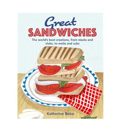 【现货】了不起的三明治Great Sandwiches英文进口原版餐饮美食生活图书Graves  Helen