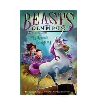 Unicorn 现货 Emergency 儿童故事阅读绘本LUCY 图书籍进口正版 Beasts COATS Olympus 英文原版 奥林波斯山之兽