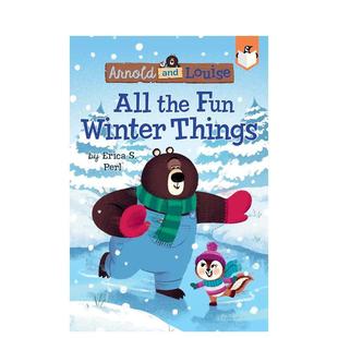 AND LOUISE ERICA 预售 6岁PERL 阿诺德和路易丝4ARNOLD 章节书儿童图书籍3 4英文进口原版