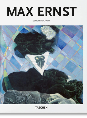 【现货】【翰德图书】【Basic Art 2.0】Max Ernst,马克斯·恩斯特 英文原版图书籍进口正版 Ulrich Bischoff 艺术美术画册