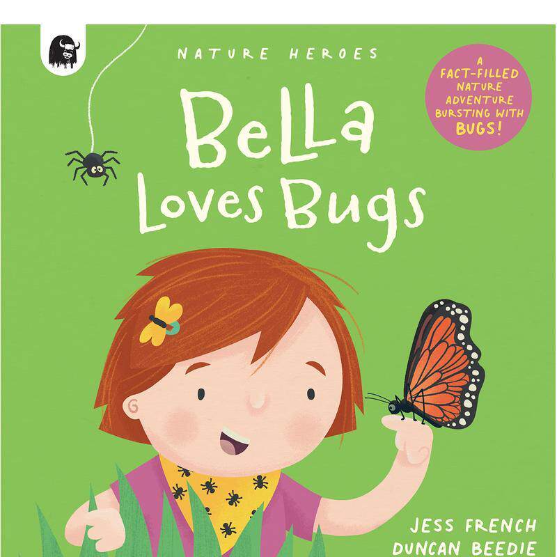 【现货】贝拉喜欢虫子Bella Loves Bugs: Volume 2英文儿童图书籍进口原版Happy Yak3-6岁