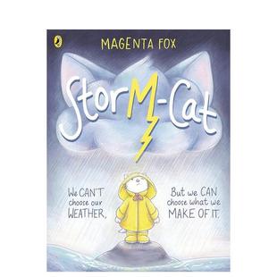 现货 6岁Magenta 暴风雨之猫Storm 儿童绘本图书3 Fox自我认知情绪管理 Cat英文进口原版