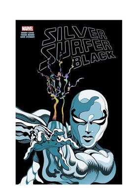 【预售】银影侠：黑色 SILVER SURFER: BLACK 英文进口原版漫画 Donny Cates外文图书