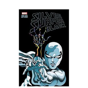【预售】银影侠:黑色 SILVER SURFER: BLACK 英文进口原版漫画 Donny Cates外文图书