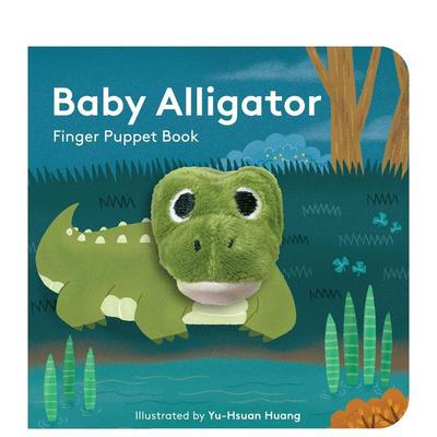 【预售】【Finger Puppet Book】Baby Alligator: Finger Puppet Book【手偶书】鳄鱼宝宝 英文进口原版儿童趣味图书 Yu-Hsuan Hu