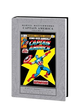 【现货】MARVEL MASTERWORKS: CAPTAIN AMERICA VOL. 15，漫威杰作：美国队长 卷15  英文进口原版漫画 J.M. DeMatteis  Marvel V
