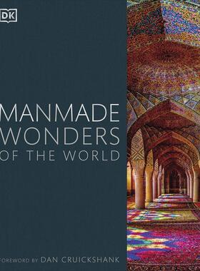 【预售】Manmade Wonders of the World人造世界奇迹 英文进口原版建筑设计图书 DK   Dan Cruickshank
