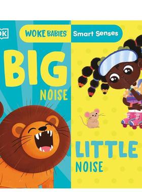 【预售】【智解五感】声音之辨 Smart Senses: Big Noise  Little Noise 进口原版英文儿童绘本3岁-6岁Flo Fielding外文图书籍