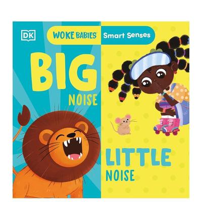【预售】【智解五感】声音之辨 Smart Senses: Big Noise  Little Noise 进口原版英文儿童绘本3岁-6岁Flo Fielding外文图书籍