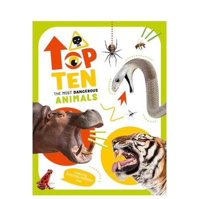 【预售】十大致命动物 The  Ten: Most Lethal Animals英文进口原版儿童绘本图书Christina Banfi