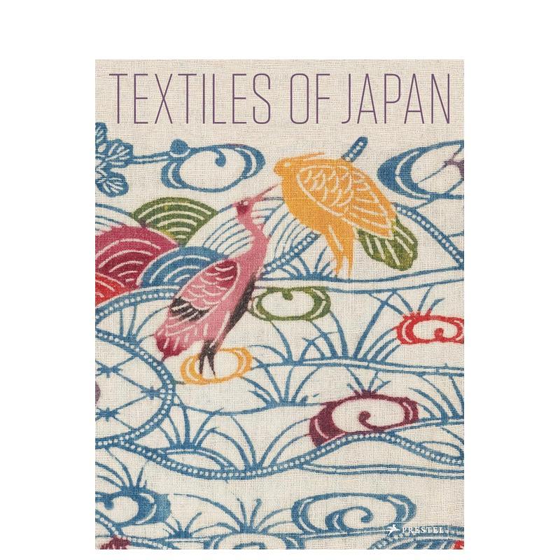 【预售】[PRESTEL出版]Textiles of Japan 日本纺织品:托马斯·默里收藏 英文原版图形图案设计英文原版图书籍进口正版Thomas Mur