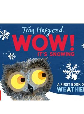 【预售】哇！下雪了WOW! It's Snowing英文进口原版儿童绘本图书Tim Hopgood 百科
