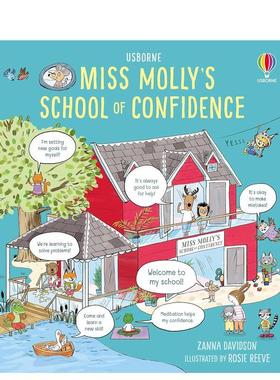【预售】【Miss Molly's School】of Confidence【莫莉小姐的学校】自信 英文进口原版儿童绘本自我认知 Zanna Davidson and Rosi