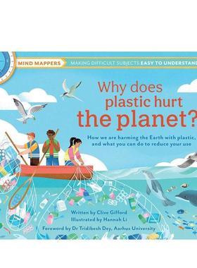 【现货】为什么塑料会伤害地球？（儿童思维导图）Why Does Plastic Hurt the Planet?英文进口原版儿童绘本图书籍Gifford  Clive