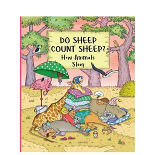 Sheep 羊会数羊吗？Do Count Sheep?英文进口原版 Bartikova百科 儿童绘本图书Petra 现货
