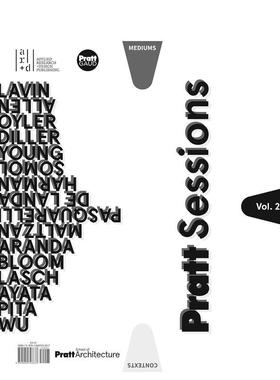 【预售】普拉特研讨会 第 2 卷，Pratt Sessions Volume 2 英文进口原版建筑设计图书David Erdman Original Copy