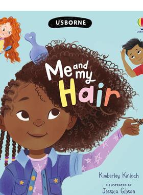 【预售】我和我的头发Me and my Hair英文进口原版儿童故事图书3-6岁 Kimberley Kinloch  Jessica Gibson  Sandra Becker Borrée