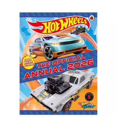 2026年官方风火轮年刊The Official Hot Wheels Annual 2026/让我们一起赛车/飙车/Hot Wheels系列 英文原版儿童读物图书